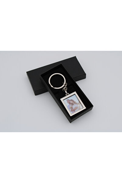 Paperla Breloc metalic personalizare foto dreptunghi