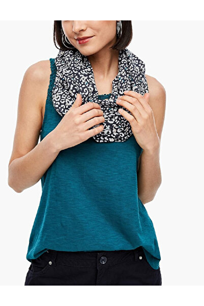 s.Oliver Circular scarf, Navy blue