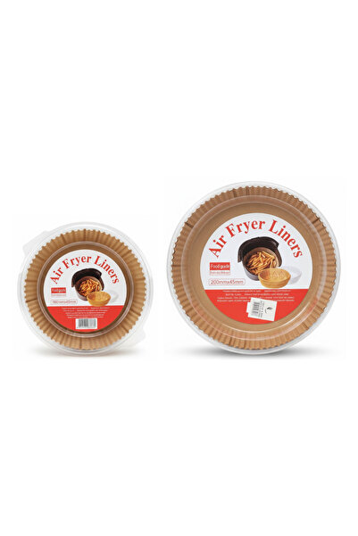 mawfoor طقم ورق الخبز للقلاية الهوائية مدور 1+1 (كبير 20 سم × 4.5 سم + صغير 16 سم × 4.5 سم)