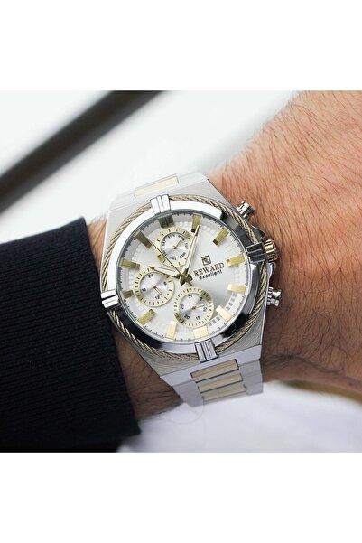 Reward Rwa147274 Men's Wristwatch with Steel Band