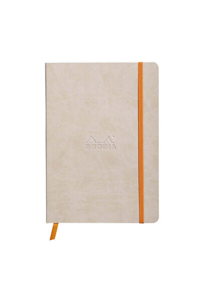Rhodia Rhodiorama A5 Notebook, 80 sheets, softcover, ivory 90 g/m², beige