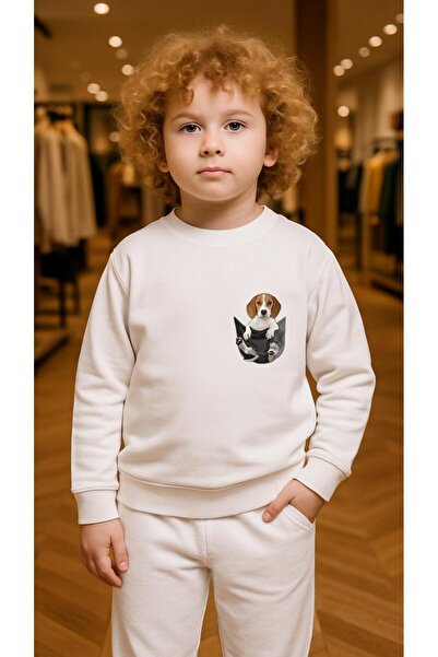 playwear Παιδικό Φούτερ Σετ με στάμπα CEP DOG για Κορίτσια και Αγόρια, με λαι...