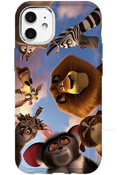 Turkuaz iPhone 11 Special Madagascar Designed Luxury Silicone Case