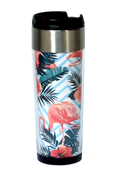 ALLMUG ترمس 350 مل: طباعة أوفست أنيقة، شرب عملي ومتانة فولاذية! (حماية لمدة 1...