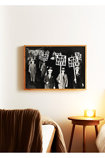 ARTHOUSECOLLECTIVE We Want Beer - Poster cu bere - Poster fără cadru în dimen...