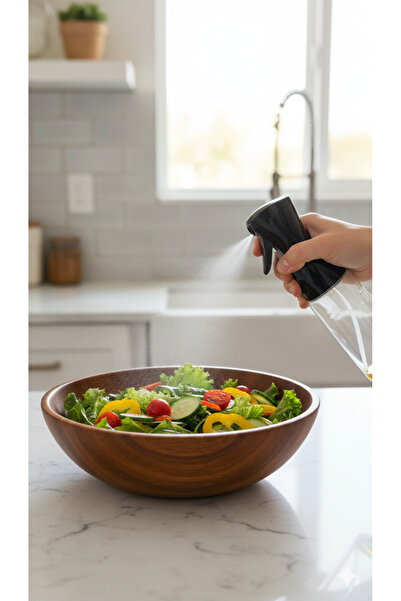 NAGİ HOME 200 ml Cam Yağdanlık Sprey Şık ve Dayanıklı Mutfak Tipi Püskürtücül...