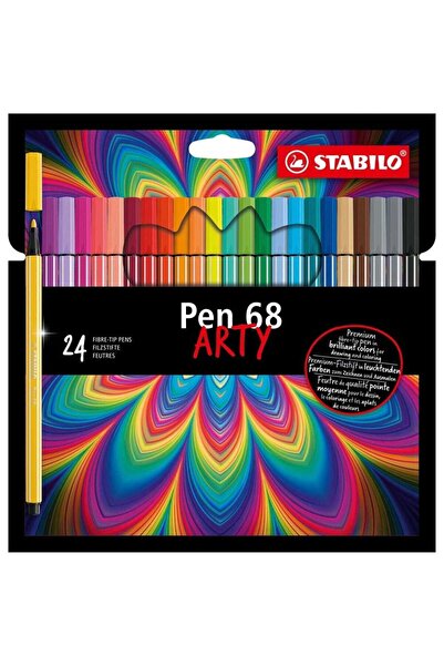 Stabilo Pen 68, 24 colors / set, Arty