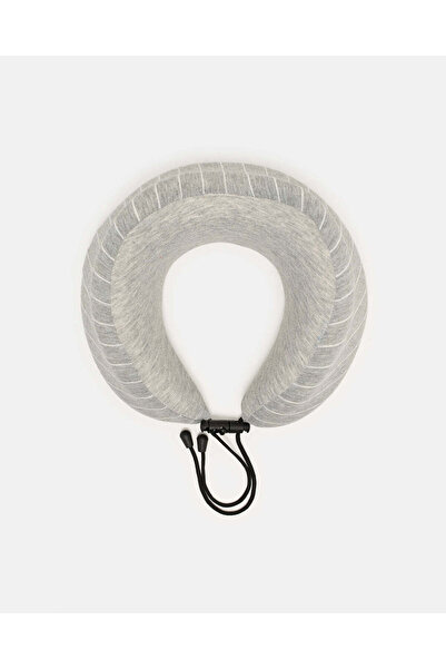 REDTAG Grey Memory Foam Neck Pillow