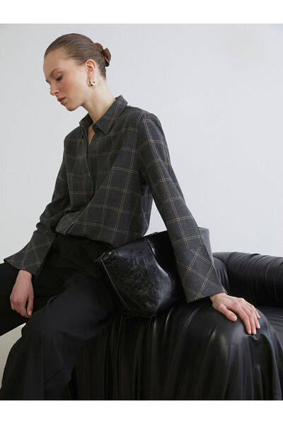 LC Waikiki Ekose Kadın Gömlek Tunik