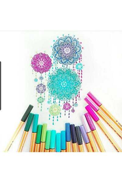 Stabilo point 88 fineliner, set of 15 colors