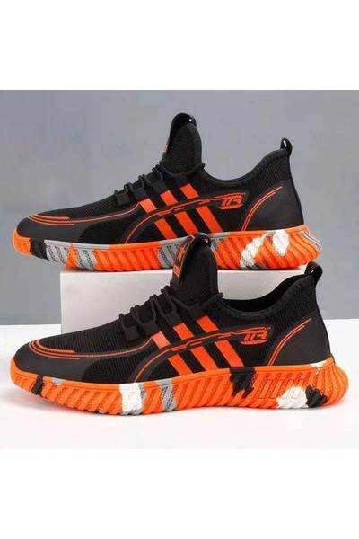 FASHION حذاء رياضي Desert Luxe BlazeRunner للرجال بتصميم قابل للتنفس ومزدوج ا...