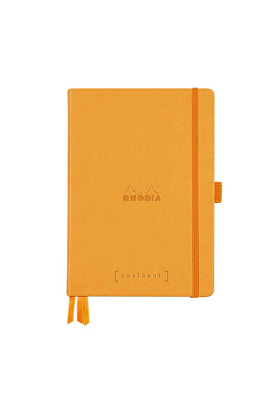 Rhodia Goalbook A5 Hardcover, 120 Sheets, Dotted, 90 g/m², Orange