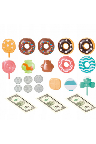 Matadi Sugar Shop Donuts Confectionery Shop Set with Oven, Lights and Accessories