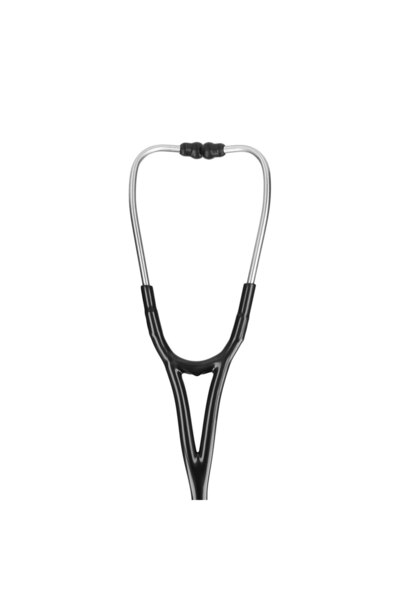 Novama Expert cardiological stethoscope, double stainless steel head, 2 sets of ear tips, Black