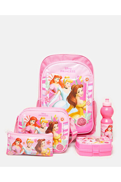 REDTAG Girls Pink Princess 5 In 1 Value Pack (16 Inch)