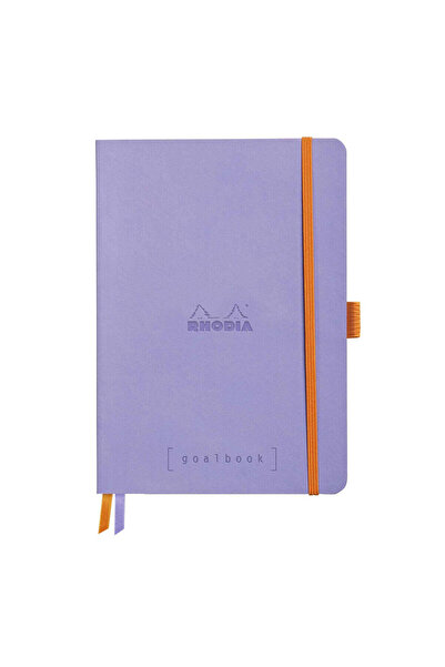 Rhodia GoalBook A5, 120 de coli, punctat, copertă moale, 90 g, Iris