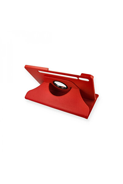 byhodi Samsung Galaxy T870 Tab S7 11 Case 360 Tablet Leather Case - Red