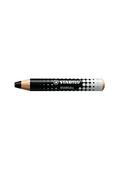 Stabilo MARKdry pencils for whiteboard, 4 colors, with sharpener and cloth