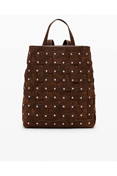 Desigual women's brown backpack 25WAKP39