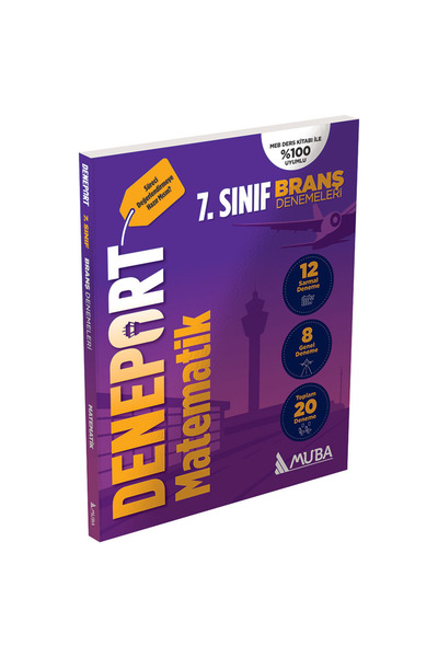Muba Yayınları 7. Sınıf Deneport Matematik Branş Denemesi