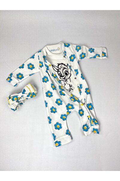 bebekyol Daisy Patterned 2-Piece Baby Set