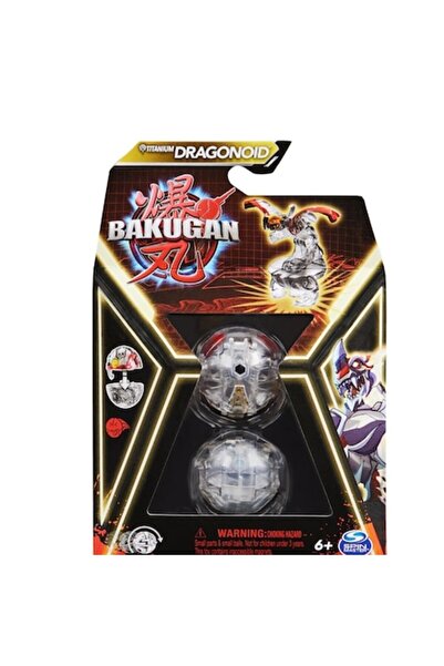 Spin Masters Bakugan Basic Figure, Titanium Dragonoid, SPM 20141496