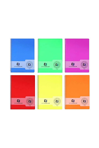 Alex Schoeller Spiral Pp Cover Notebook A4 120 Sheets Lined (1 Piece)