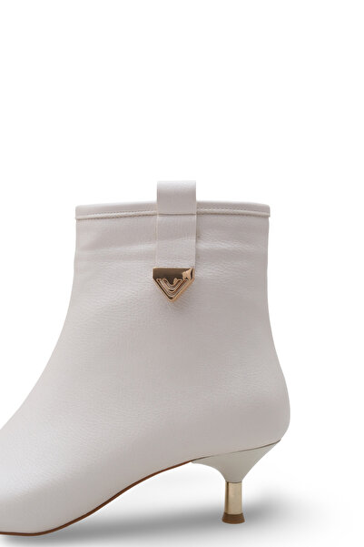 Women Lay-z ✅Жіночі ботильйони Ecru з гострим носком і каблуком 5 см – вишуканий і сучасний стиль