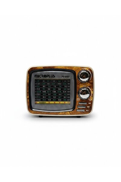 radıo راديو كلاسيكي خشبي بتصميم Retro أنيق – لمسة ديكور وصوت بجودة مميزة