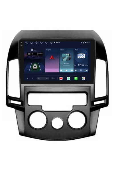 Piloton Navigație dedicată pentru Hyundai i30 (2007-2012) 9 inch 6GB 128GB Oc...