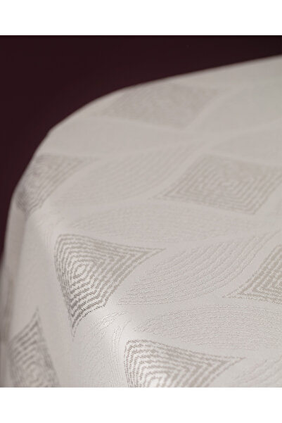 Madame Coco Mayenne Tablecloth - Light Gray - 160X300 cm