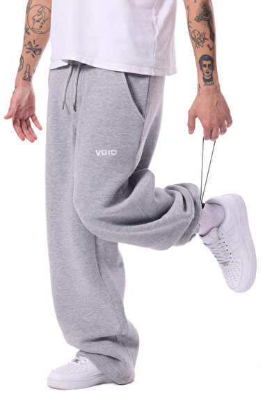 süprem moda VOİD İşlemeli 3 İplik Şardonlu Eşofman Altı