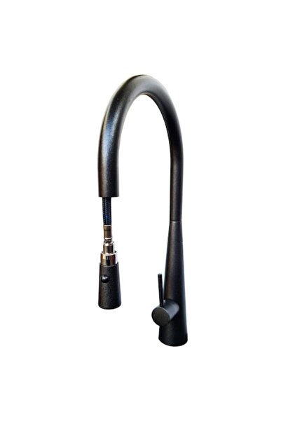 CookingAid NEWMIX 90 Kitchen Faucet - Black Metallic Anti-Fingerprint, Pull-Out Spray