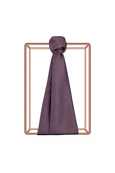 ipekevi Gülkurusu İE Monogram Pamuk İpek Şal