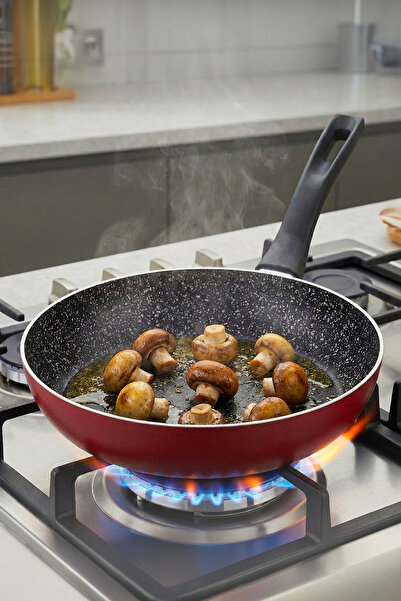 Hascevher Prime Granit 24X4.5 cm Frying Pan Without Lid Induction Compatible 2.2mm