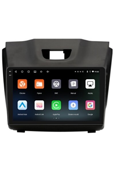 Piloton Navigation for Isuzu D-MAX (2012-2020) 9 inch 2GB 32GB 4-core