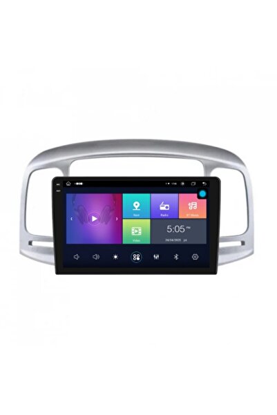 Piloton Dedicated Navigation for Hyundai Accent (2005-2012) - 2K, 4GB RAM, 64GB, Octa-Core