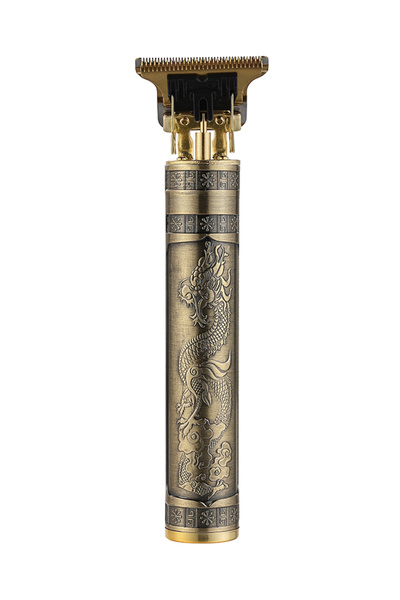 Lawazim Portable Rechargeable Shaver - Metal Body USB Beard Hair Trimmer