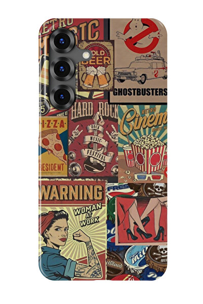 lelia حافظة هاتف شفافة متوافقة مع هاتف سامسونج جالاكسي S24 FE مطبوع |   المجم...