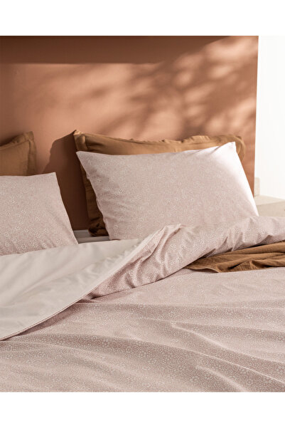 Madame Coco Alida 100% Cotton Ranforce 2-Piece Pillowcase - Powder