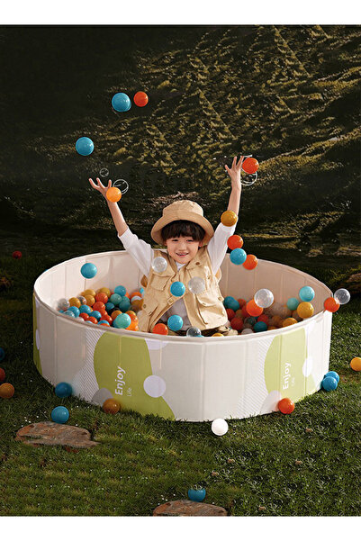 Generic Foldable Kids Sand Pool Toys , 120CM Foldable Swimming pool，Outdoor Paddling Pool for Kids