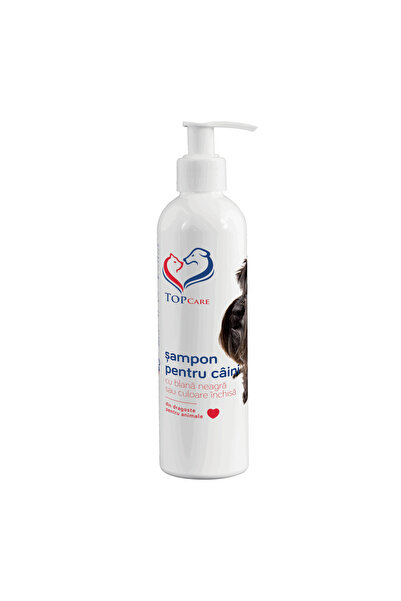 TopCare Shampoo for dogs with black or dark fur