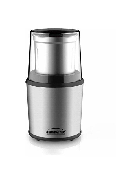 GENERALTEC مطحنة قهوة GKA90CG بقوة 200 واط - وعاء طحن قابل للإزالة سعة 75 جرامًا