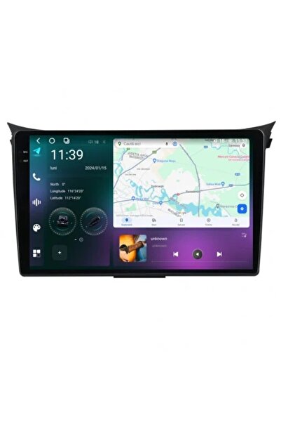 NAVI-ABC Dedicated Navigation for Hyundai i30 (2011-2017) 9.5in 2K QLED Android 13 12GB/256GB 4G
