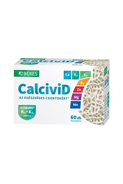 Béres Film-coated tablets for bone health Calcivid 7 Beres 60 pcs