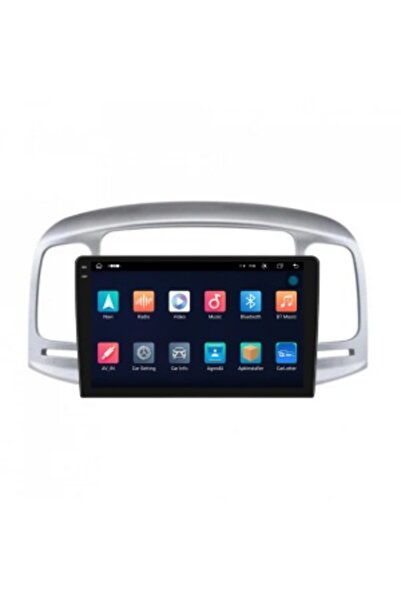 Piloton Dedicated Navigation for Hyundai Accent (2005-2012) - 2K, 4GB RAM, 64GB, Octa-Core