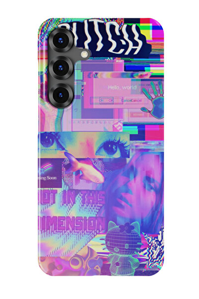 lelia حافظة هاتف شفافة متوافقة مع هاتف سامسونج جالاكسي S23 بلس مطبوع |   المج...