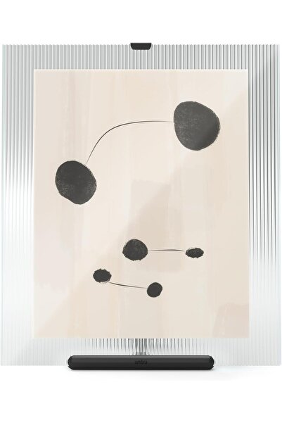 umbra Flute Picture Frame, 8x10 in, Black