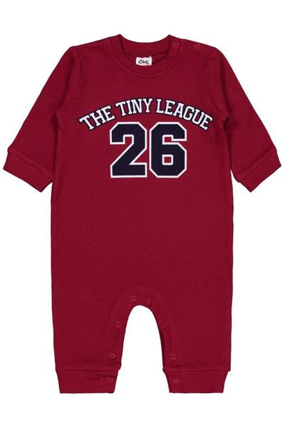 Civil Baby 26 Printed 6-18 Months Jumpsuit - Claret Red 6-9 Months