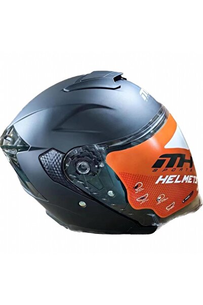 Genel Markalar MH SPORTS KASK MH836 DÜZ MAT MAVİ